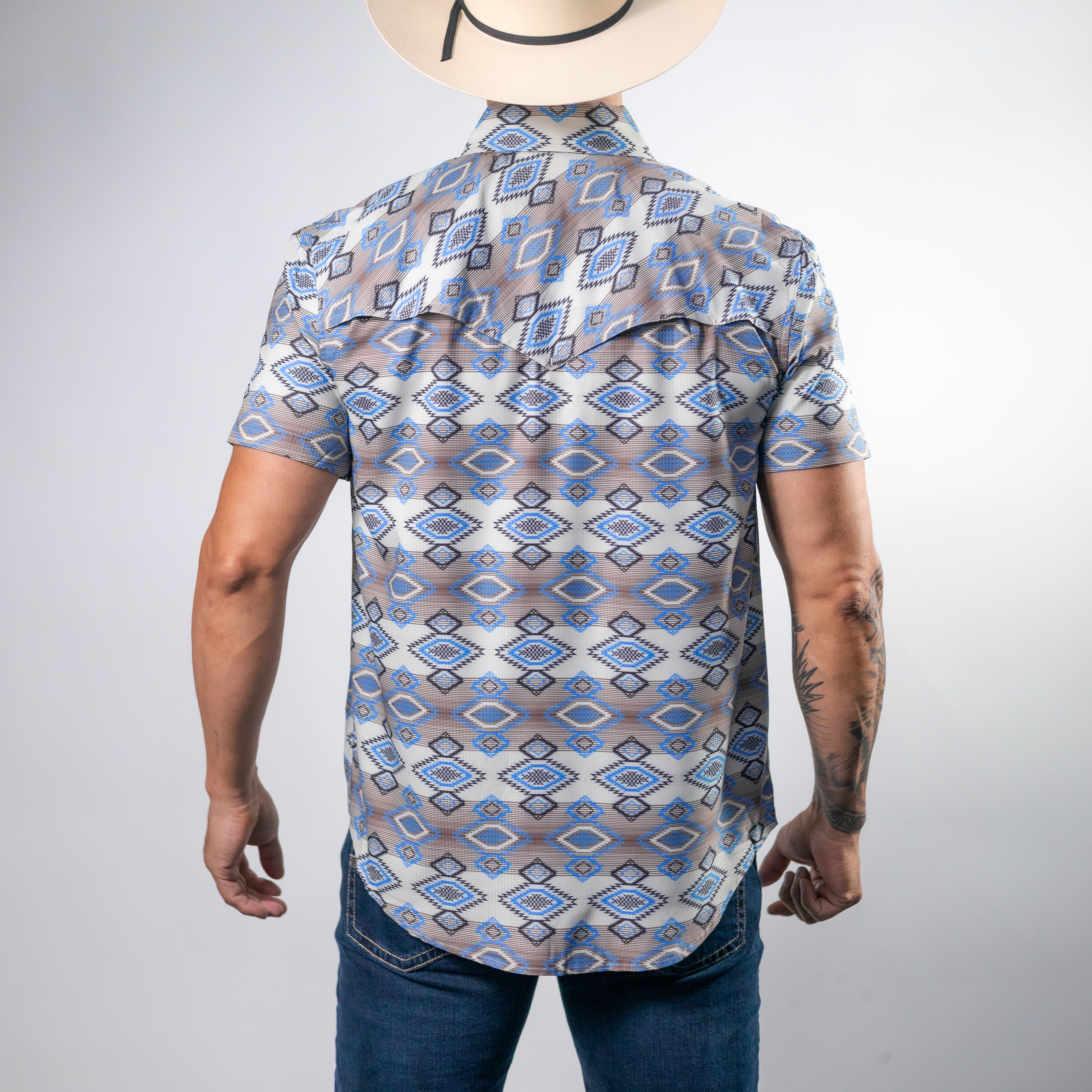 CAMISA ROCK&ROLL MC PERFORMANCE EST AZTEC