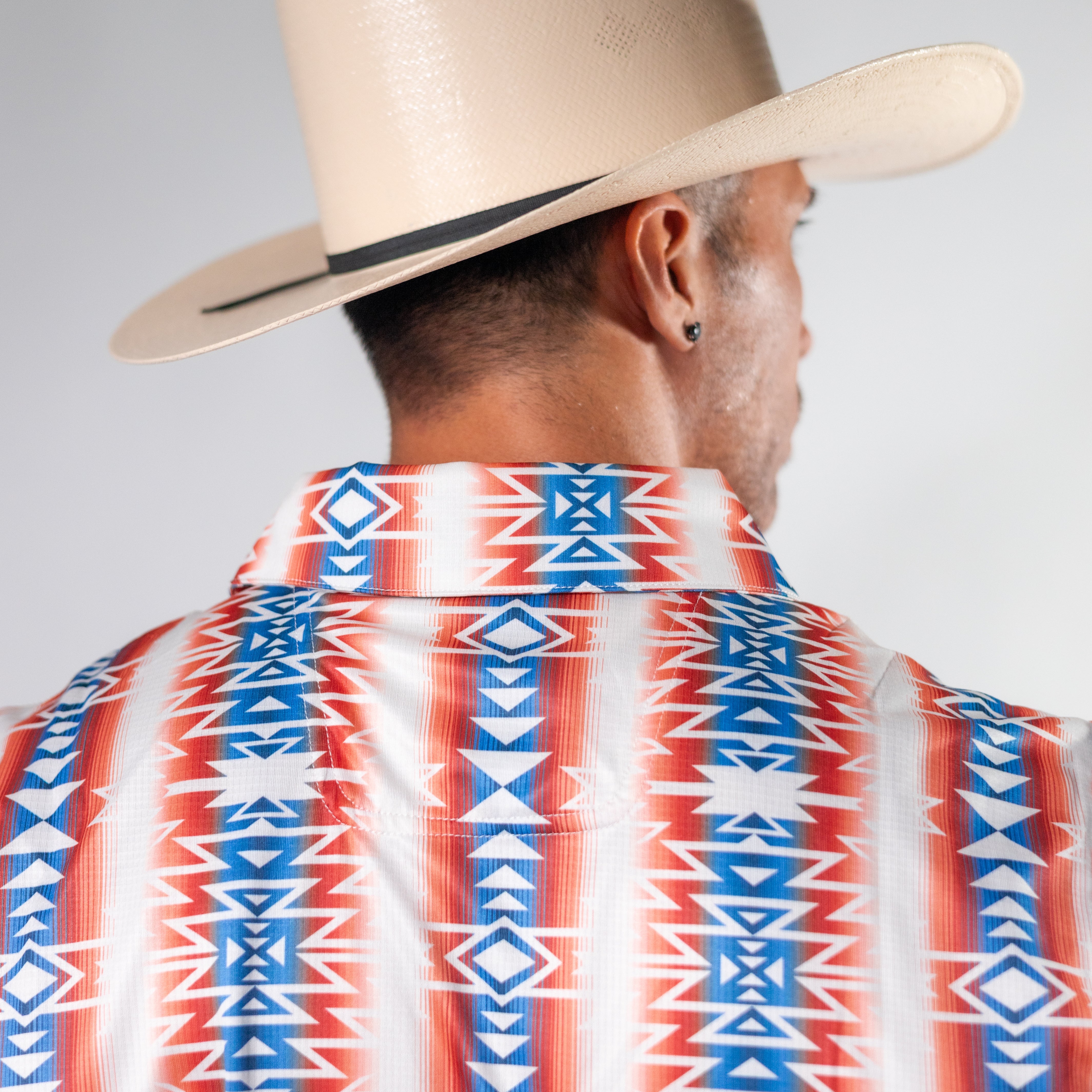Camisa Polo Rock&Roll Estampada Aztec Multicolor