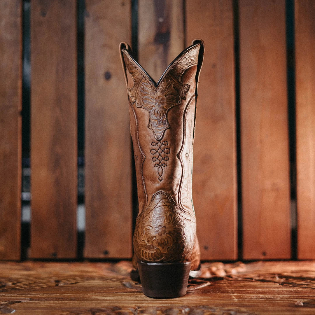 Bota Golden Guns Cincel Flor Miel 102