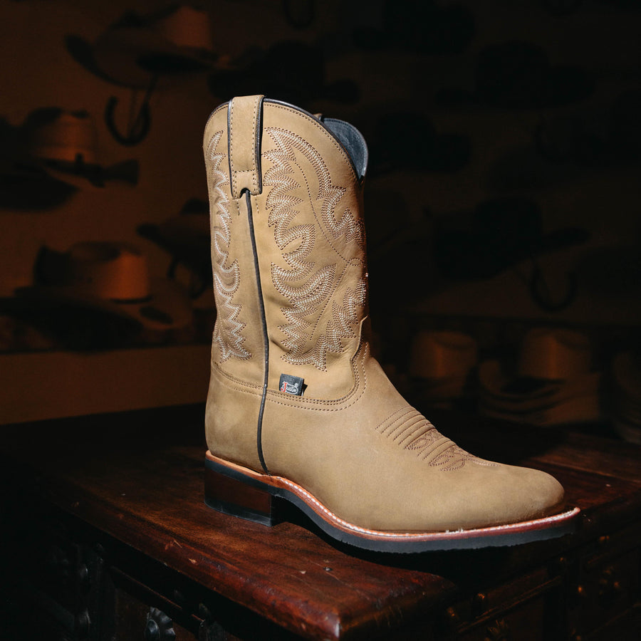 Bota Justin Kansas Tab/Miel Hombre 003