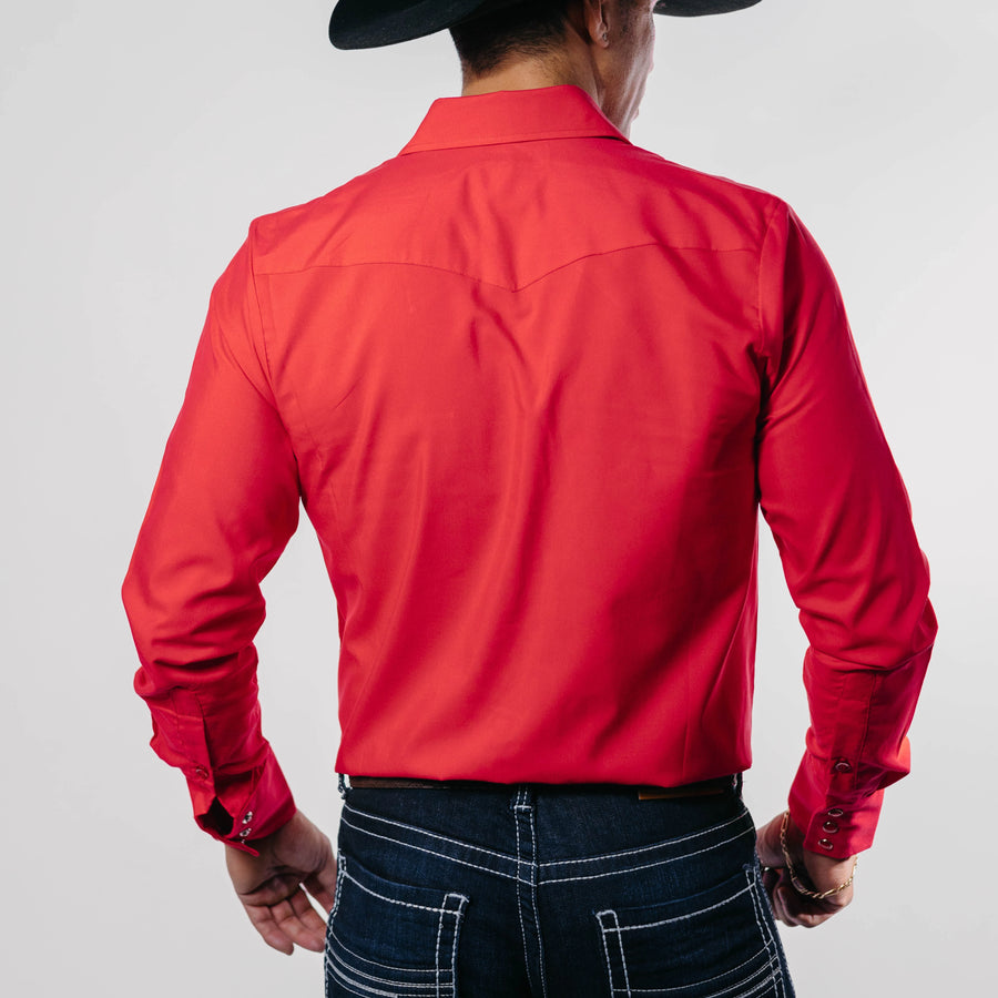 Camisa Custer Lisa Alaska Roja 002