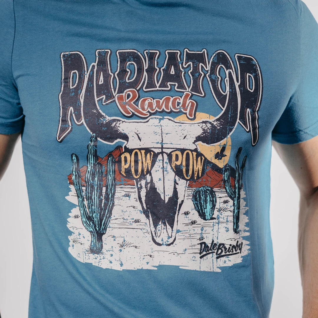 Playera Rock&Roll Radiator Teal 027