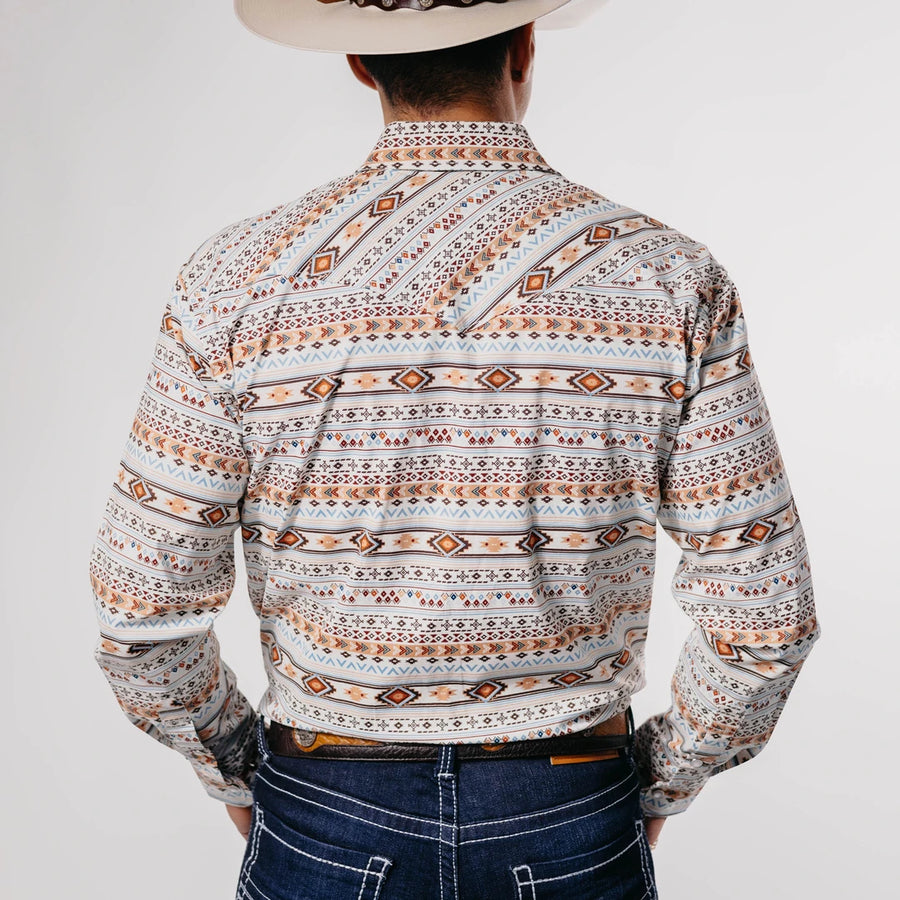 Camisa Panhandle Estampada Navajo Arena 032