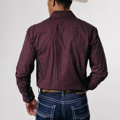 Camisa Panhandle Cua Classic Vino 033