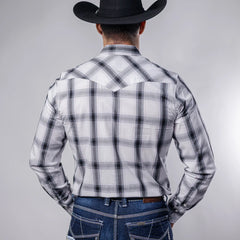 Camisa 1800W Cua Bco/Negro 019