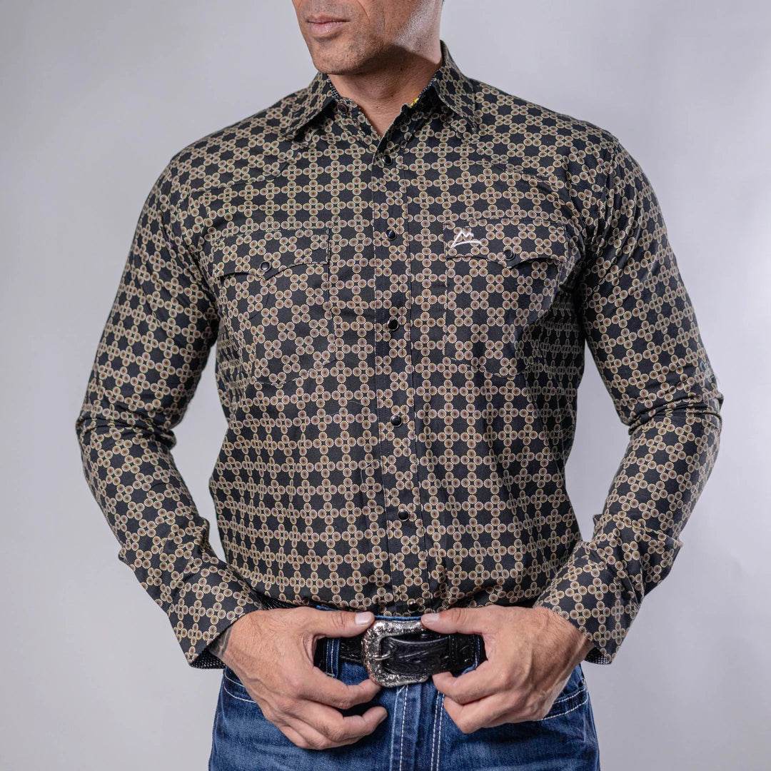 Camisa Denver Est Biznaga Negra 101
