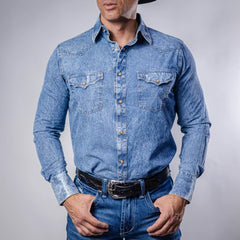 Camisa Cactus Mezclilla Stone 149