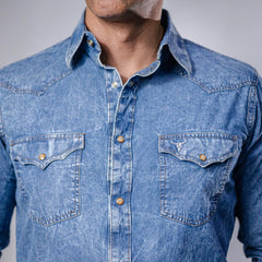 Camisa Cactus Mezclilla Stone 149