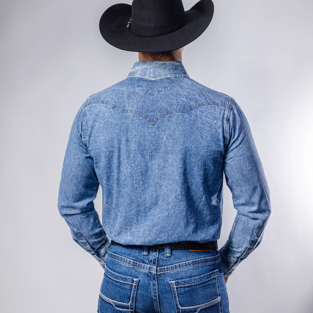 Camisa Cactus Mezclilla Stone 149