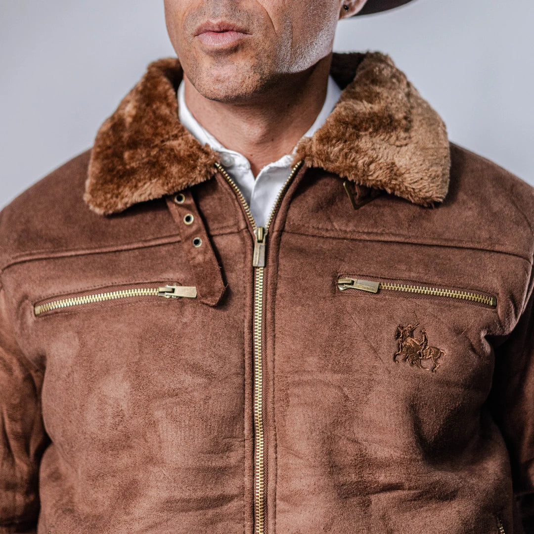 Chamarra Polo Retro Derek Café 005