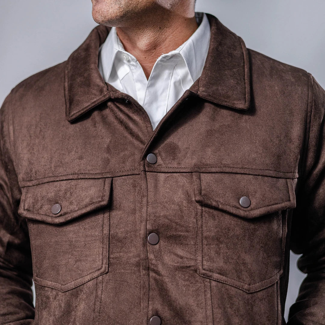 Chamarra Polo Retro Doron Brown 010