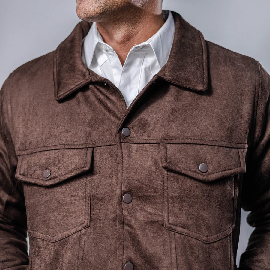 Chamarra Polo Retro Doron Brown 010