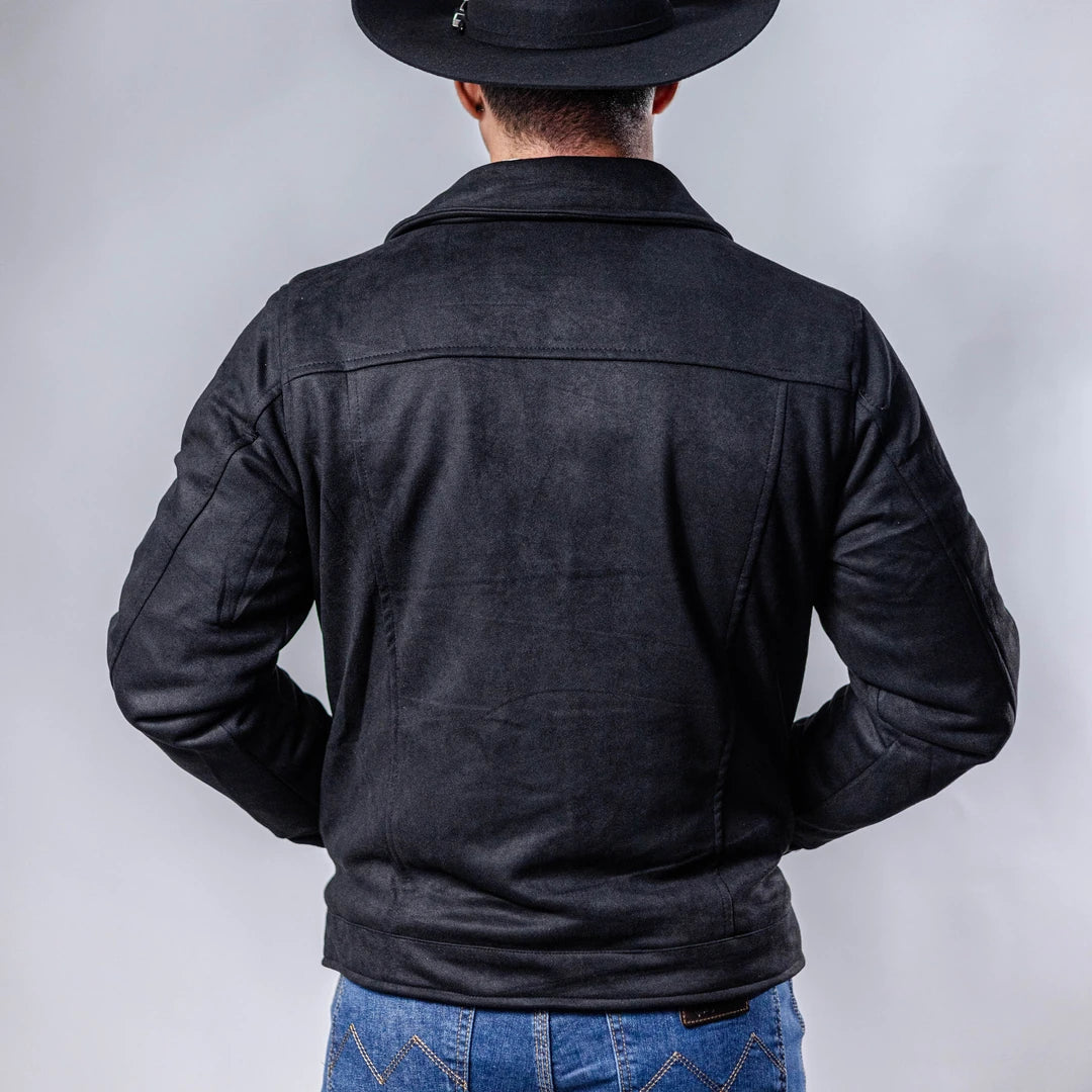 Chamarra Polo Retro Doron Black 011