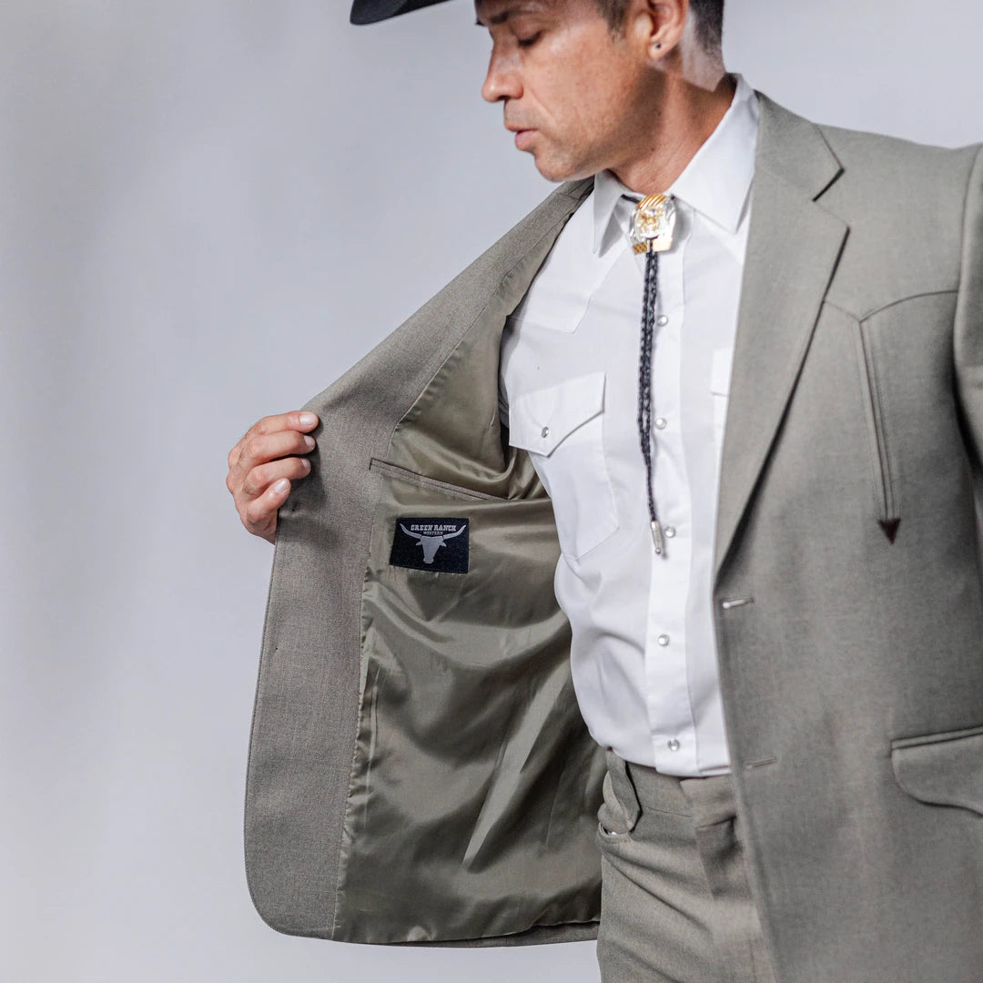 Traje Vaquero Green Ranch Gris 005