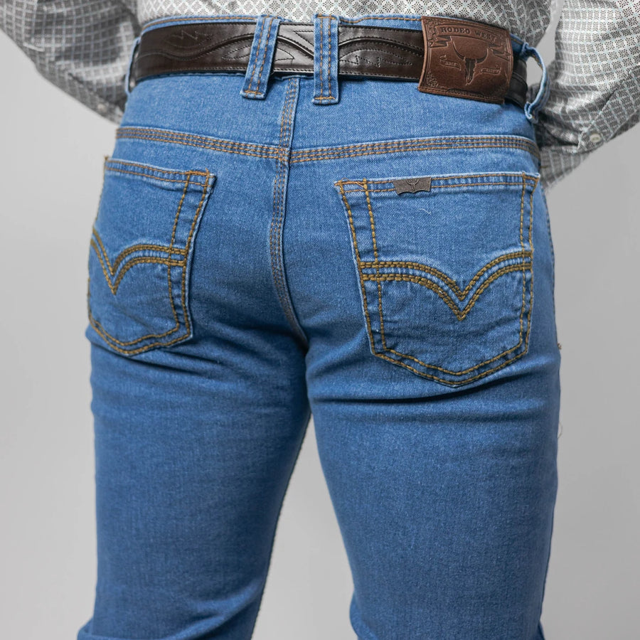 Pantalon Rodeo West Stone Suavizado 011