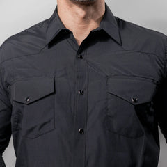 Camisa Montero Western Lisa Negra 029