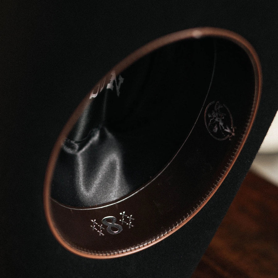 Sombrero West Point 8X Black Ranch 074