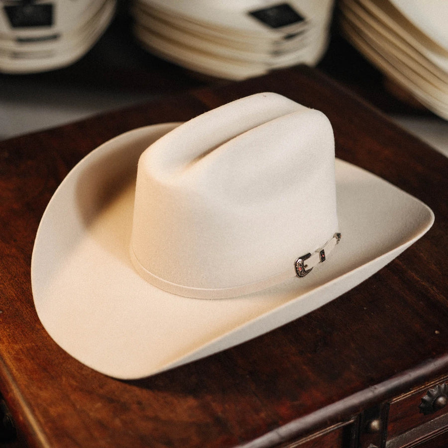 Sombrero West Point/Bridon 8X George Right Silver Belly 047
