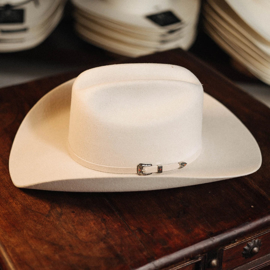 Sombrero West Point/Bridon 8X George Right Silver Belly 047
