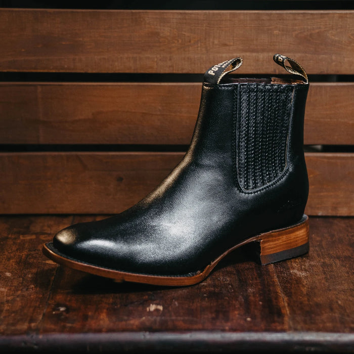 Botin Potro Salvaje Borrego Negro 009