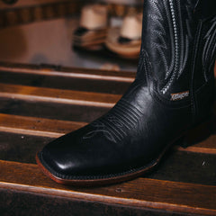 Bota Tejano Style Cavalier Zamna Negro 040