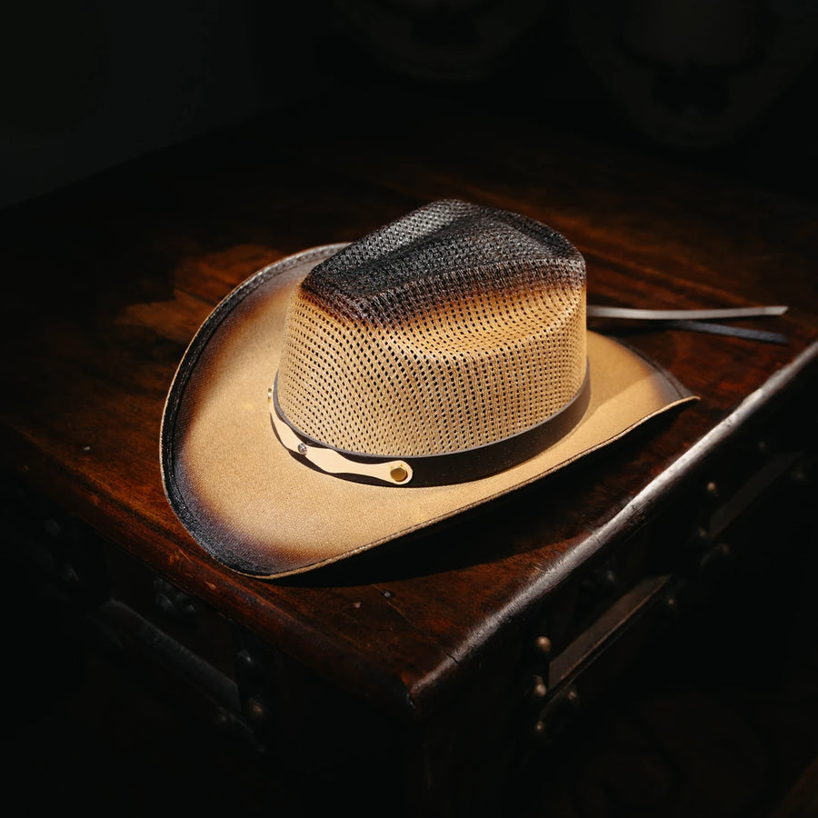 Sombrero La Sierra Bebe Briseado Mix Miel 007