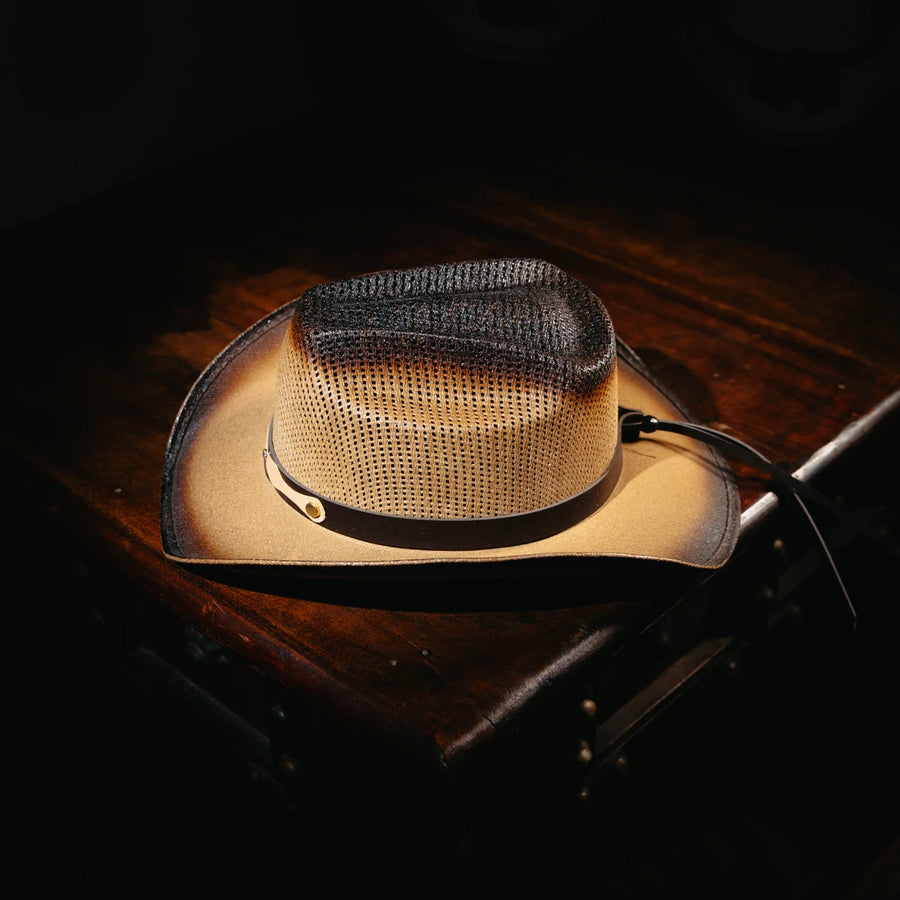 Sombrero La Sierra Bebe Briseado Mix Miel 007