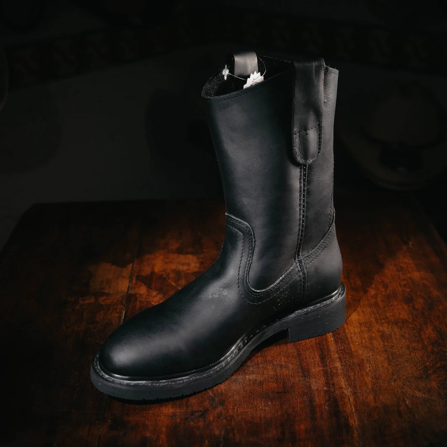 Botas Condor Work Roper Negro Graso 003