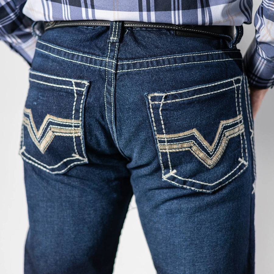 Pantalon Ex Jeans Art Petroleo 005