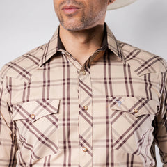 Camisa Cactus Cua Beige/Café 135
