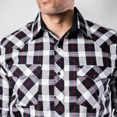 Camisa Cactus Cua Negro/Blanco 136