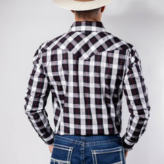 Camisa Cactus Cua Negro/Blanco 136