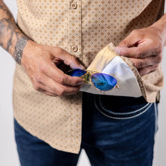 Camisa Platini MC Performace Est Beige 059
