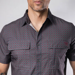 Camisa Platini MC Performace Est Gris 060