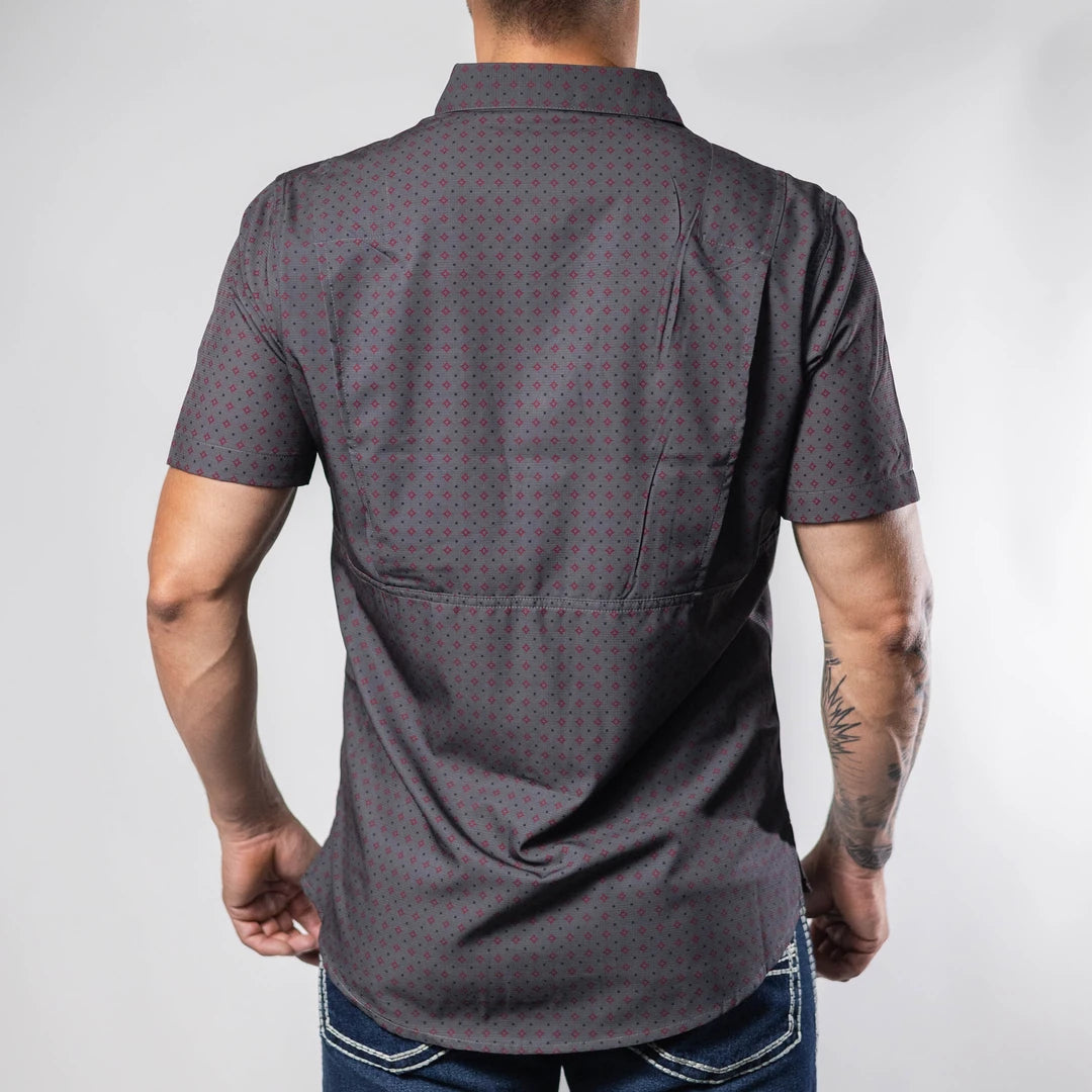 Camisa Platini MC Performace Est Gris 060