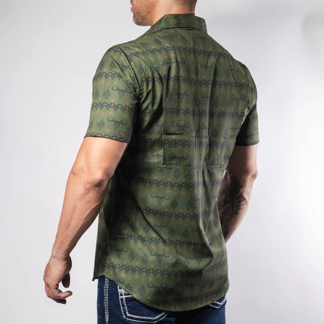 Camisa Platini MC Performace Est Olivo 061