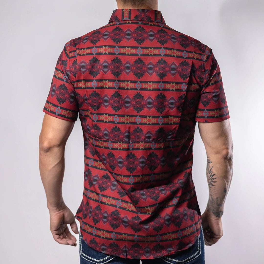 Camisa Platini MC Performace Est Rojo 063