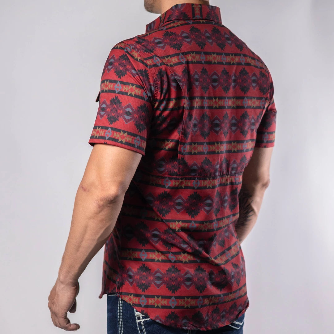 Camisa Platini MC Performace Est Rojo 063