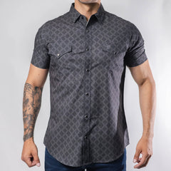 Camisa Platini MC Performace Est Gris 066