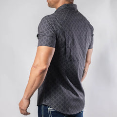 Camisa Platini MC Performace Est Gris 066