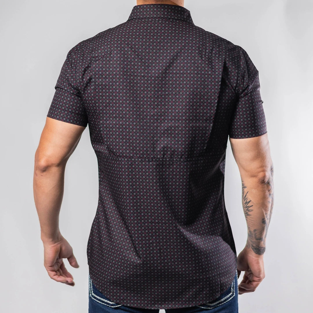 Camisa Platini MC Performace Est Negro 067