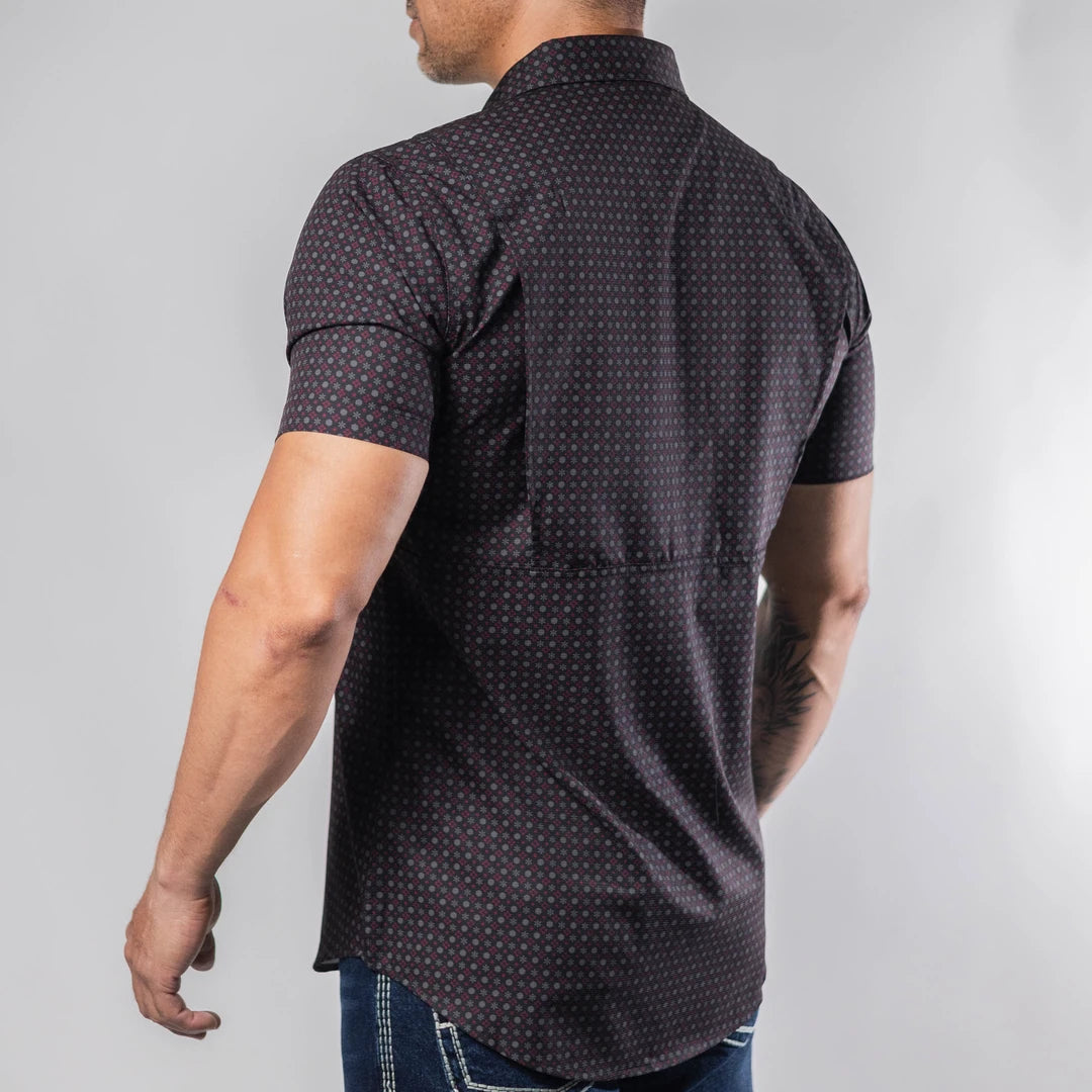 Camisa Platini MC Performace Est Negro 067