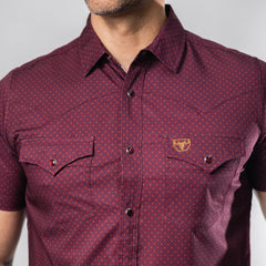 Camisa Platini MC Performace Est Vino 068