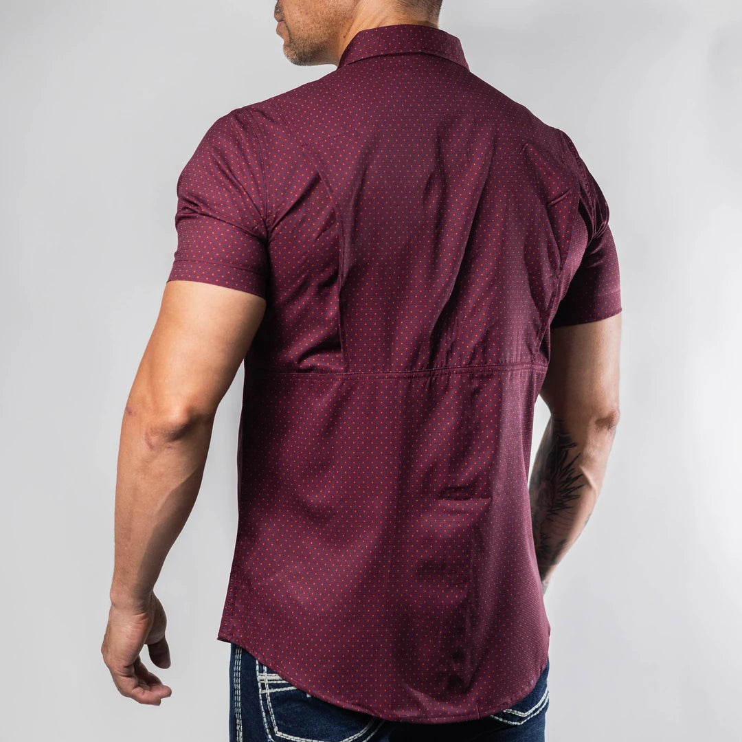 Camisa Platini MC Performace Est Vino 068