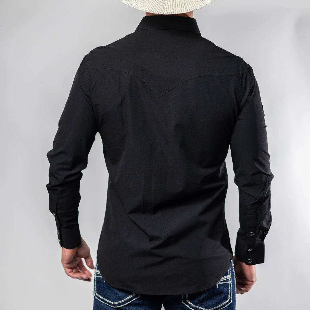 Camisa Platini Lisa Negro 069