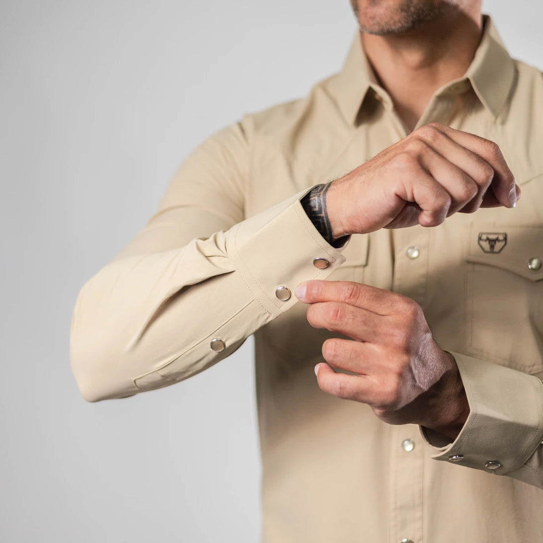 Camisa Platini Lisa Beige 071