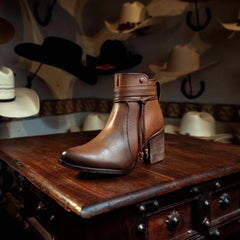 Botin Wrangler Brisa Camel H-Oval 005