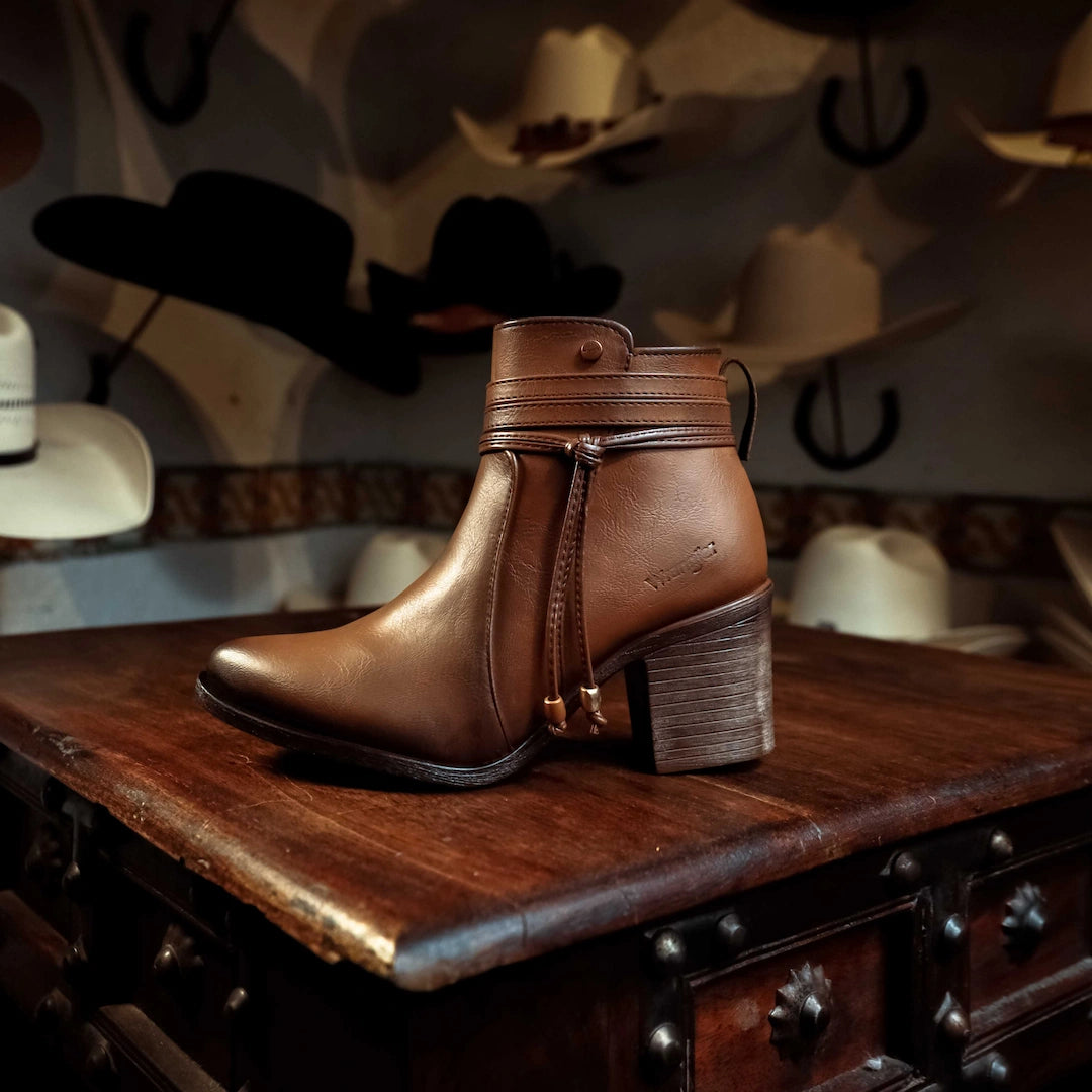 Botin Wrangler Brisa Camel H-Oval 005