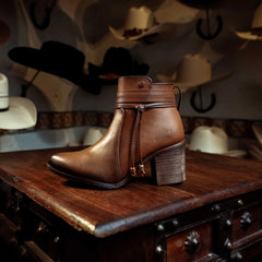 Botin Wrangler Brisa Camel H-Oval 005