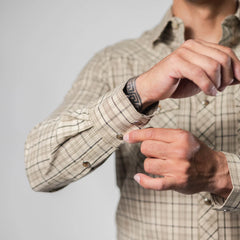 Camisa Platini Cua Khaki 074